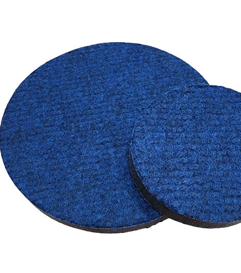 BOINA DE CARPETE PARA VIDROS 3 " AZUL RESOLVIDRO