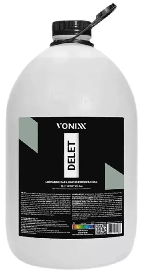 Delete - Eliminador de suciedad de neumáticos y caucho | Vonixx - 500ml
