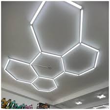 Luminária Led HEXAGONAL Colmeia 5 Células 230v – 120LM – KERS