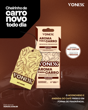Aroma Hot Coffee VONIXX – Aromatizante Automóvel