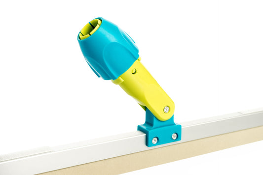 Flexi Floor Squeegee - Rodo de chão articulado 50 cm com velcro e pano de microfibra - Moerman