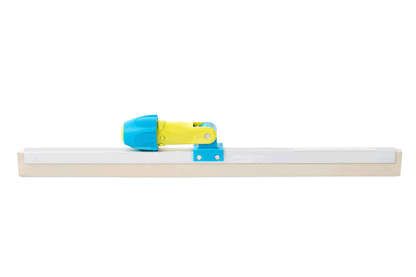 Flexi Floor Squeegee - Rodo de chão articulado 50 cm com velcro e pano de microfibra - Moerman
