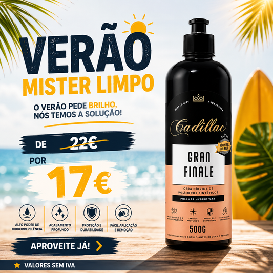 Cera Híbrida de Polímeros Sintéticos Gran Finale – Cadillac (500ml)