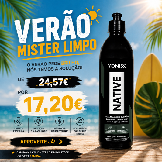 NATIVE BRAZILIAN CARNAÚBA CLEANER WAX