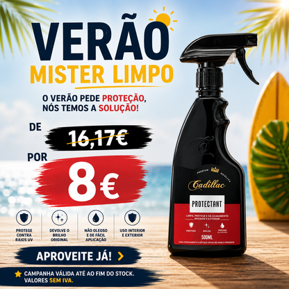 Protetor De Vinil, Borrachas e Plásticos Protectant  – Cadillac