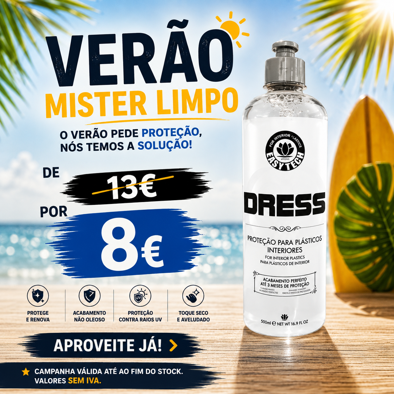 DRESS Proteção e Acabamento para Plásticos Interiores – EASYTECH