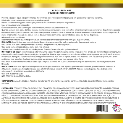 HI GLOSS FAST (HGF) – Pro Detail 500g LINCOLN