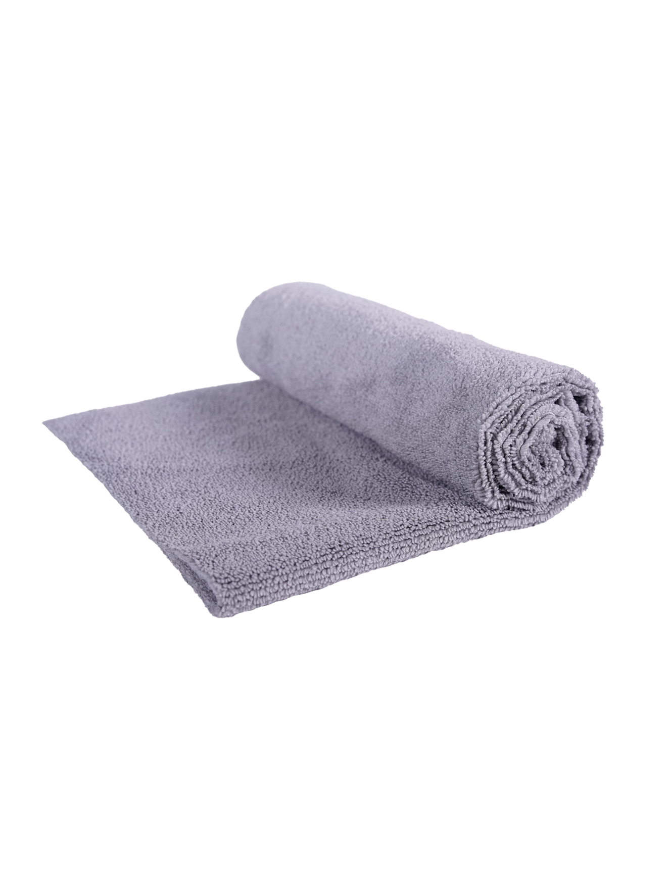Toalha de microfibra s/ costura 40x40 280gsm Cinza