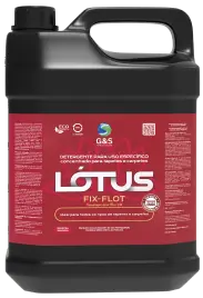LOTUS FIX FLOT DETERGENTE PARA TAPETES E CARPETES - 5 LITROS