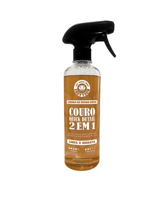 Limpa e Hidrata Couro 2 em 1 Quick Detail EASYTECH