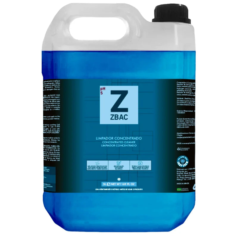 ZBAC LIMPADOR CONCENTRADO ÁCIDO BACTERICIDA ALVEJANTE EASYTECH