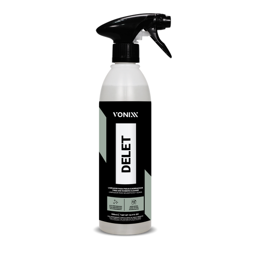 Delete - Eliminador de suciedad de neumáticos y caucho | Vonixx - 500ml