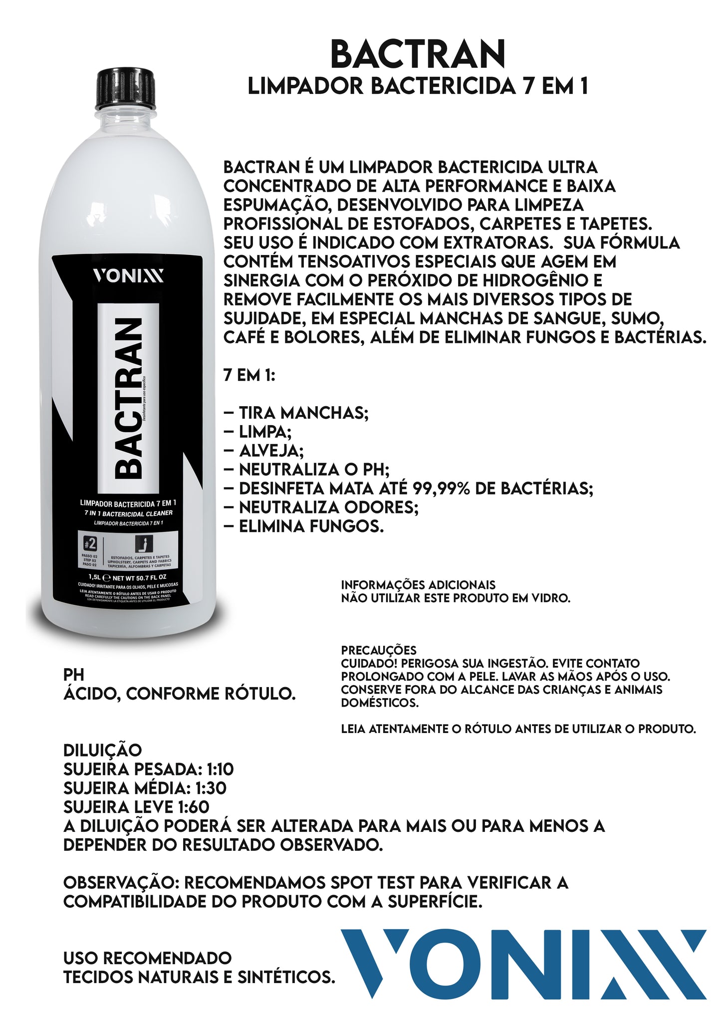 Bactran | Vonixx - VSC System 1.5L