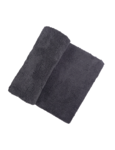 Toalha de microfibra s/ costura 40x40 280gsm Cinza